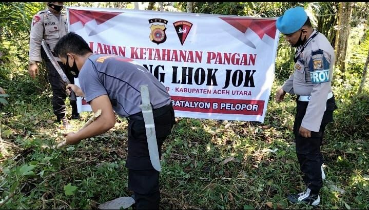 Putus Mata Rantai Covid-19 Polda Aceh Gelar Bakti Sosial