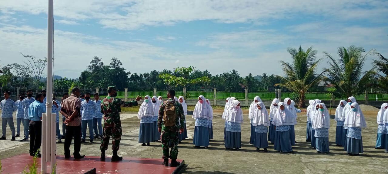 Satgas TMMD Kodim 0111 Bireuen Sosialisasikan Pendaftaran TNI
