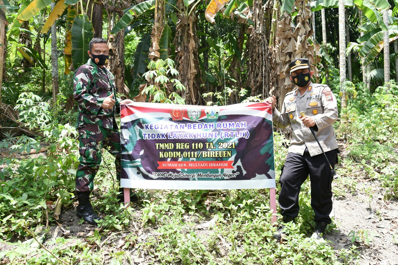 TNI Kobarkan Semangat Membangun Negeri Meski Dibawah Ancaman Pandemi