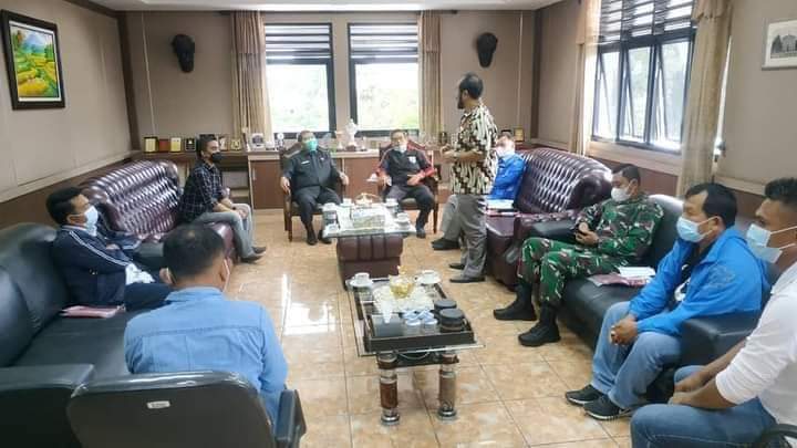 Bupati Karo Sambut Kunjungan Askab PSSI