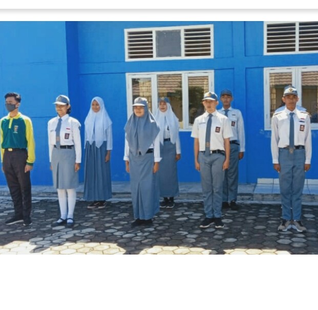 Disporapar Way Kanan Fasilitasi Latihan Paskibra