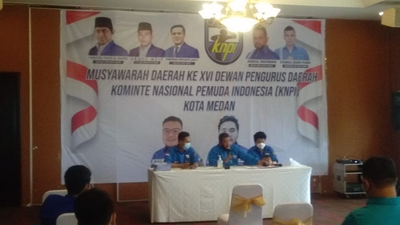Musda ke-XVI DPD KNPI Kota Medan Berlangsung Tertib dan Lancar