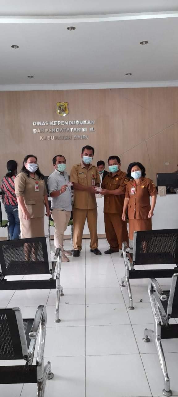 Kades Bongkaras dan SDN 038097 Lae Pangaroan Terima 166 KIA