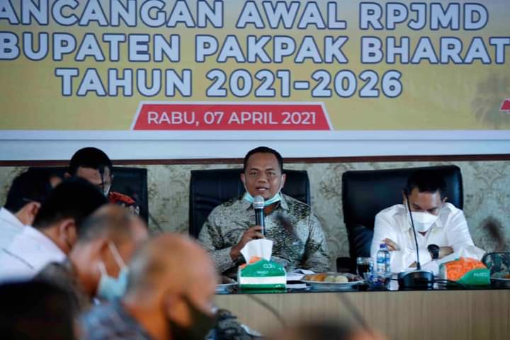 Bupati Pakpak Barat Buka Forum Konsultasi Publik Rancangan Awal RPJMD