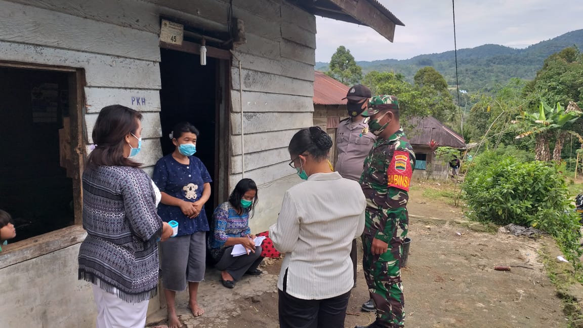 Covid-19 Belum Berakhir TNI-POLRI Terus Bersinergi Lakukan Himbauan Prokes