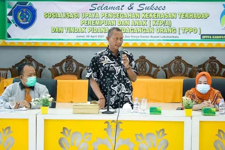 DP3A Labuhanbatu Gelar Sosialisasi Pencegahan Kekerasan Terhadap Perempuan dan Anak