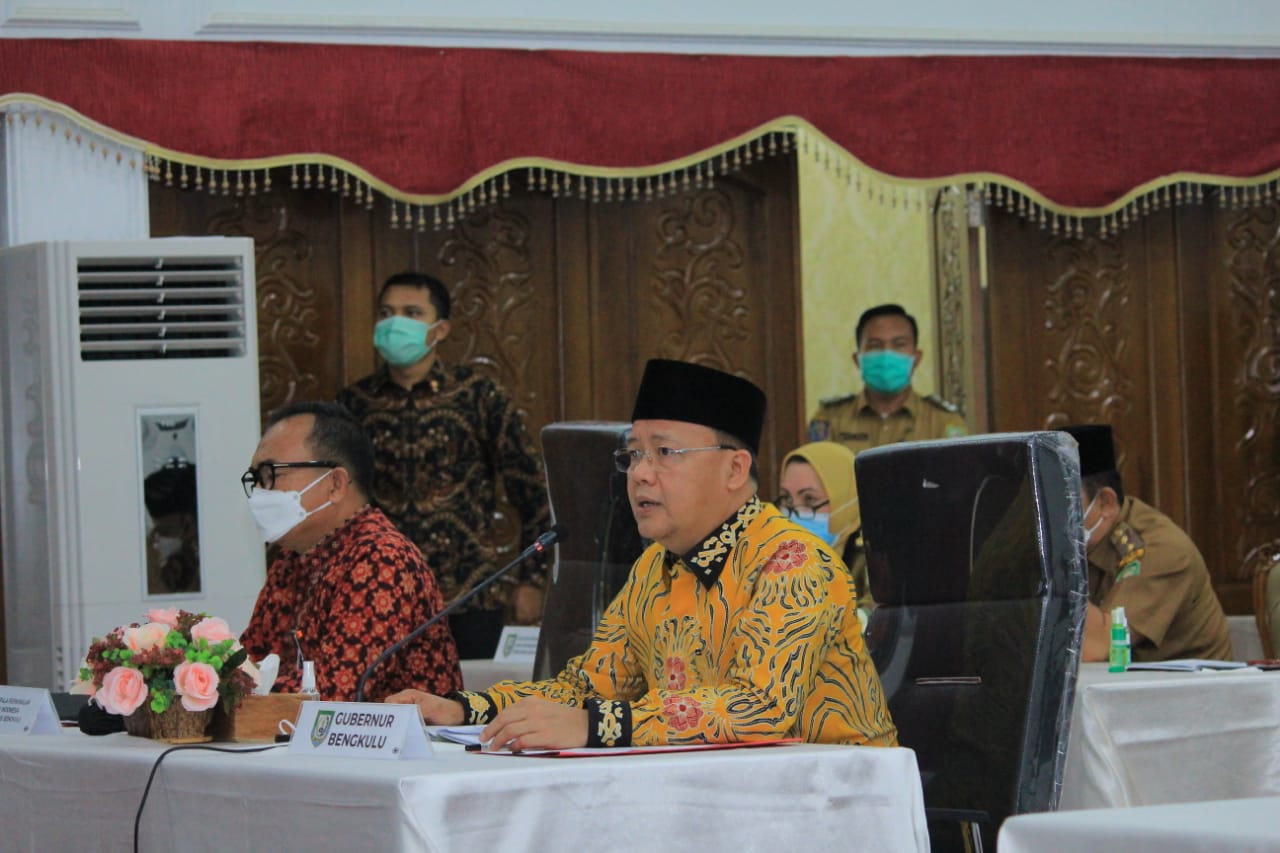 Rakor TPID Provinsi Bengkulu Ini Tiga Poin Penegasan Gubernur Rohidin Kendalikan Inflasi