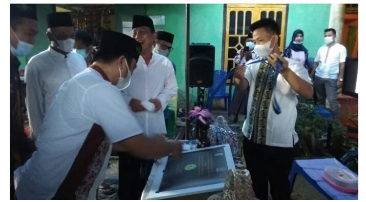 Wabup Way Kanan Hadiri Peresmian Pusat Sentra Kerajinan Kampung Way Tuba