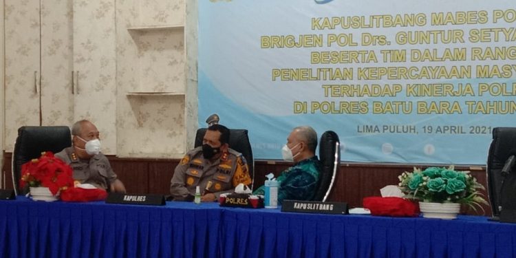Mabes Polri Nilai Kinerja Polres Batu Bara sangat Sempurna