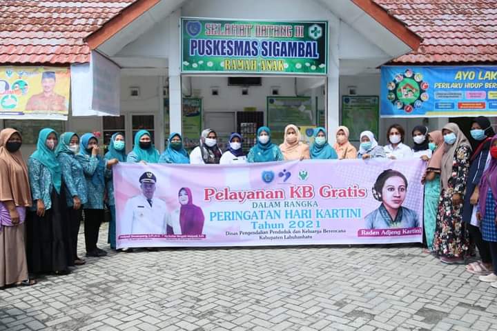 Peringati Hari Kartini Pemkab Labuhanbatu Adakan Pelayanan KB Gratis