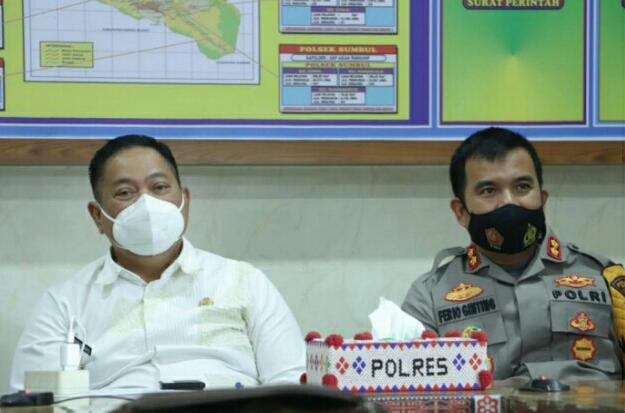 Bupati Dairi Ikuti Rakor Bahas Kebijakan Peniadaan Mudik Idul Fitri 1422 H