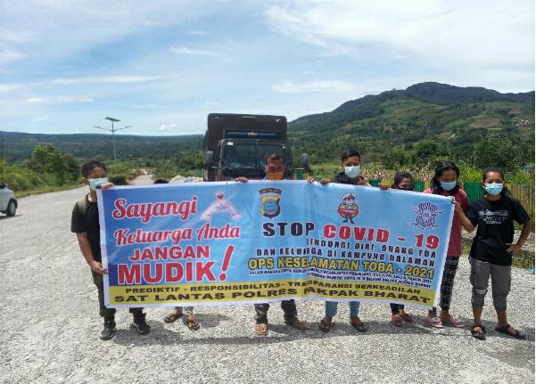 Polres Pakpak Bharat Laksanakan Ops Keselamatan Toba 2021 Serta Himbauan Jangan Mudik