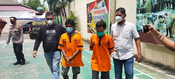 Tim Bandit Polsek Medan Timur Ciduk Pelaku Pencurian Suku Cadang Motor