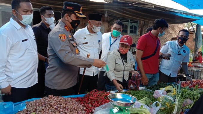 Kapolres Bersama Pemkab Batu Bara Cek Harga Kebutuhan Pokok 
