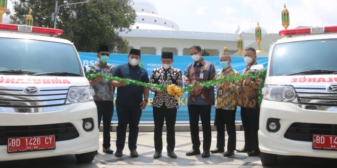 Pemkot dapat Tambahan 2 Unit Ambulans Hibah dari BSI