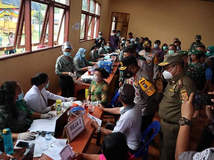 Pemerintah Kabupaten Dairi Adakan Vaksinasi Massal 