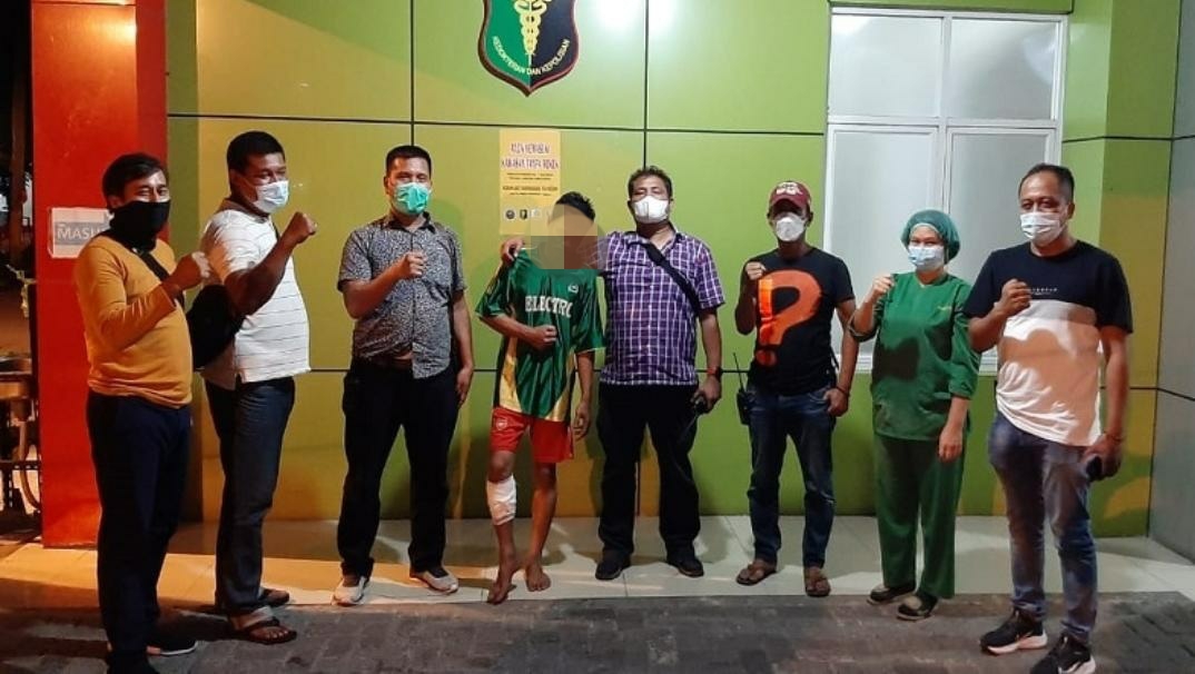 Polsek Delitua Tangkap Pelaku Pembunuhan di Kuburan Cina