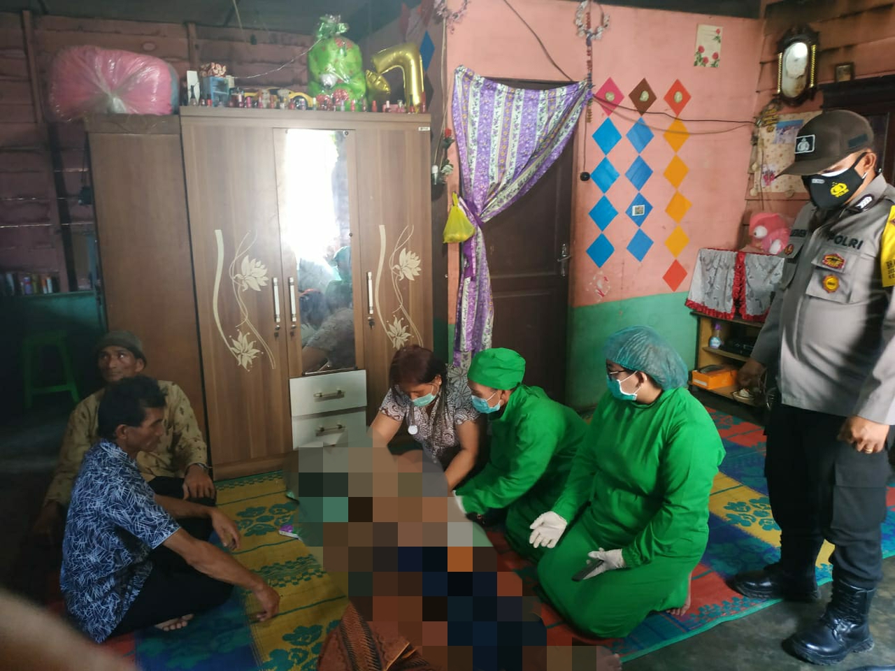 Temuan Gadis Remaja Tergantung Gegerkan Warga Desa di Kecamatan Barusjahe