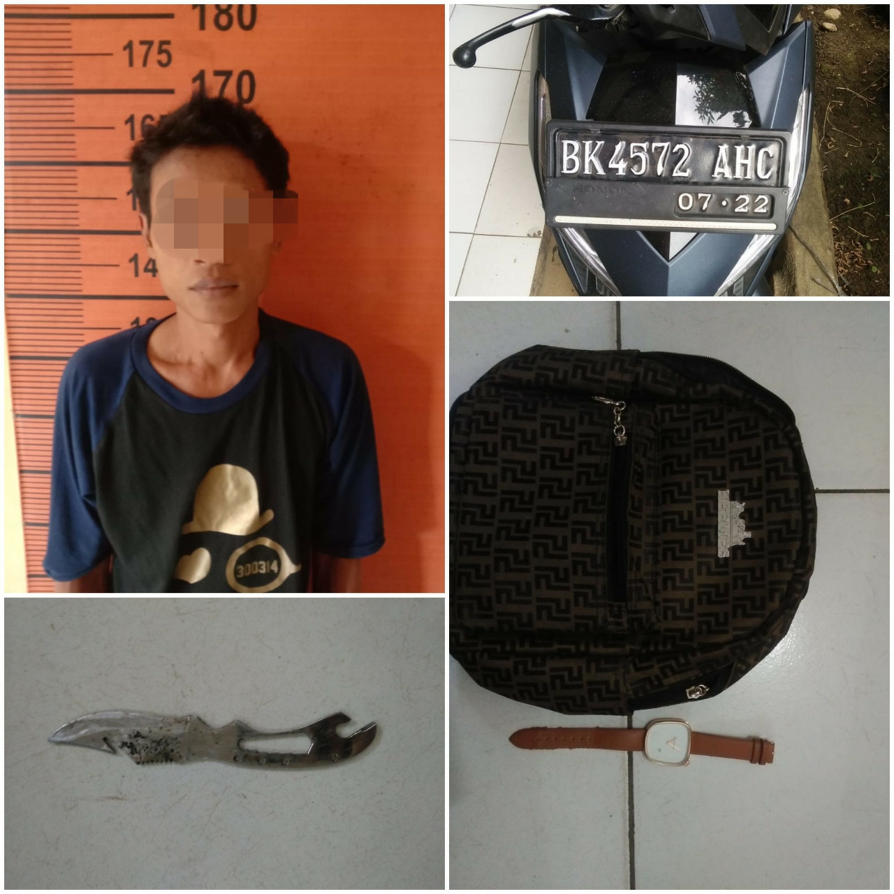 Bobol Rumah Warga Desa Baru Penarik Becak Ini Diciduk Polisi