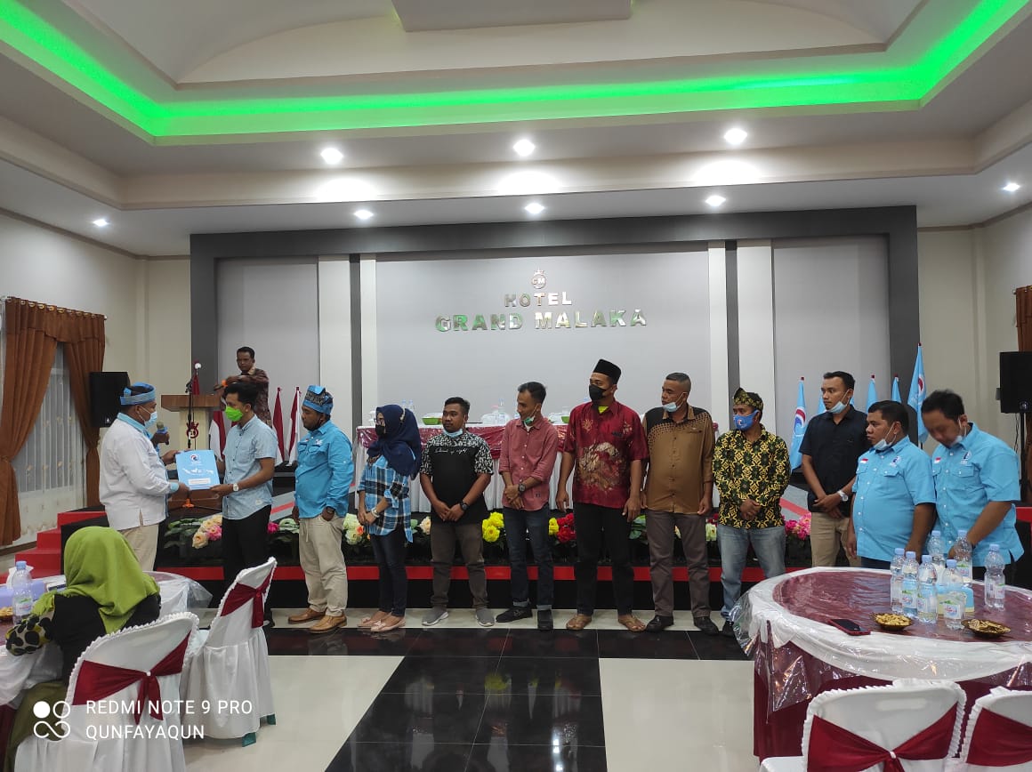 DPC Gelora se-Kabupaten Batu Bara Terima SK Pengurus