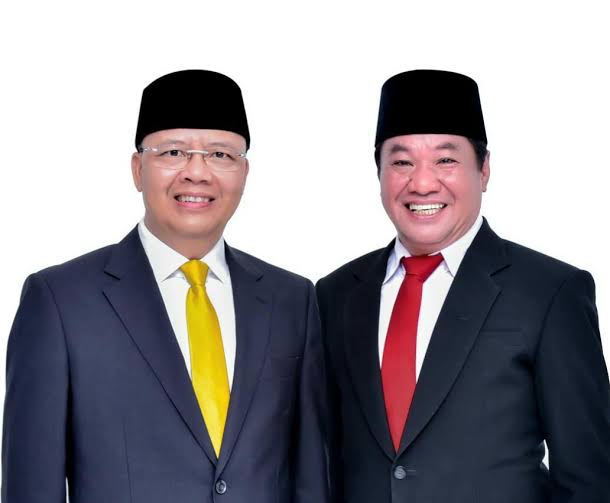 Gubernur Bengkulu Dr H Rohidin Mersyah dan Wakil Gubernur Bengkulu Dr E H Rosjonsyah
