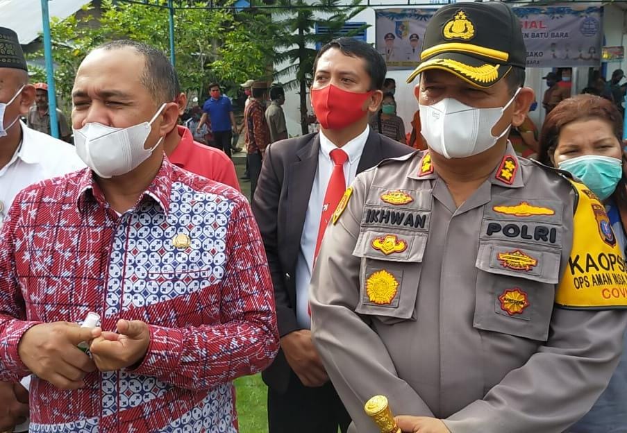 Kapolres Batu Bara Dukung Pemkab Terbitkan Perbup Himbauan Mudik Lebaran