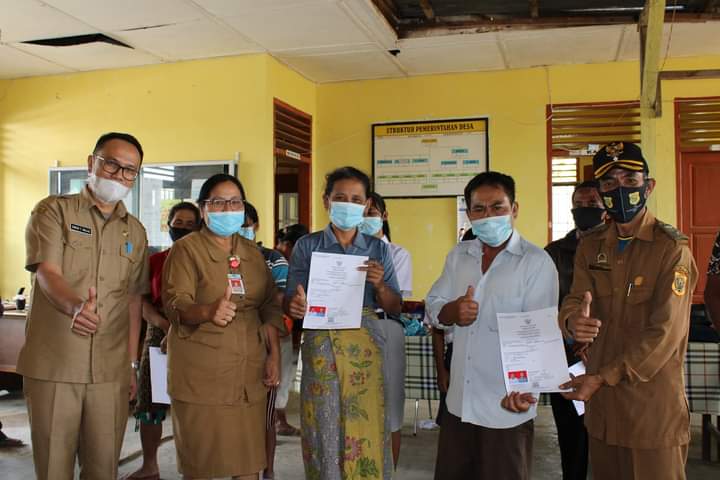 Tim Jempol Dukcapil Kunjungi Desa Pegagan Julu II 