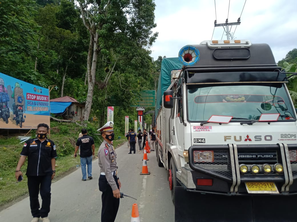 Ops Ketupat Toba 2021 Polda Sumut Putar Balik 349 Kendaraan