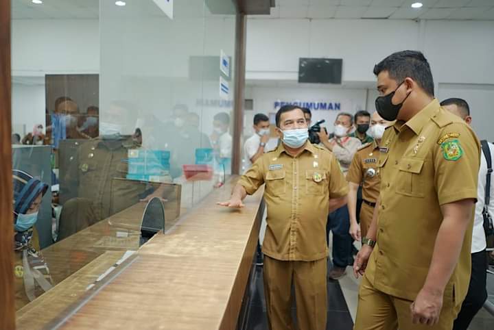 Hari Pertama Masuk Kerja Walikota Medan Gelar Sidak