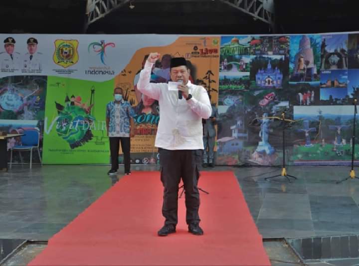 Bupati Dairi Hadiri Event Pesona Dairi Beriman Di TWI Sitinjo