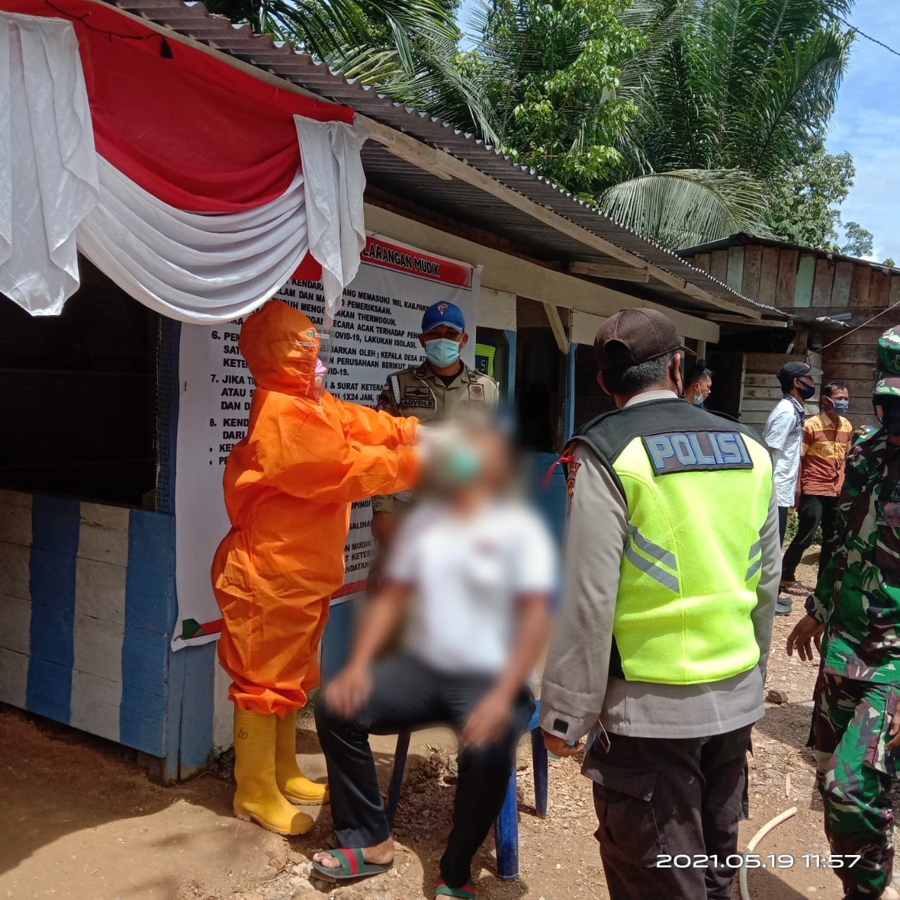 Terjaring Di Pos Penyekatan Warga Deli Serdang Terindikasi Covid-19