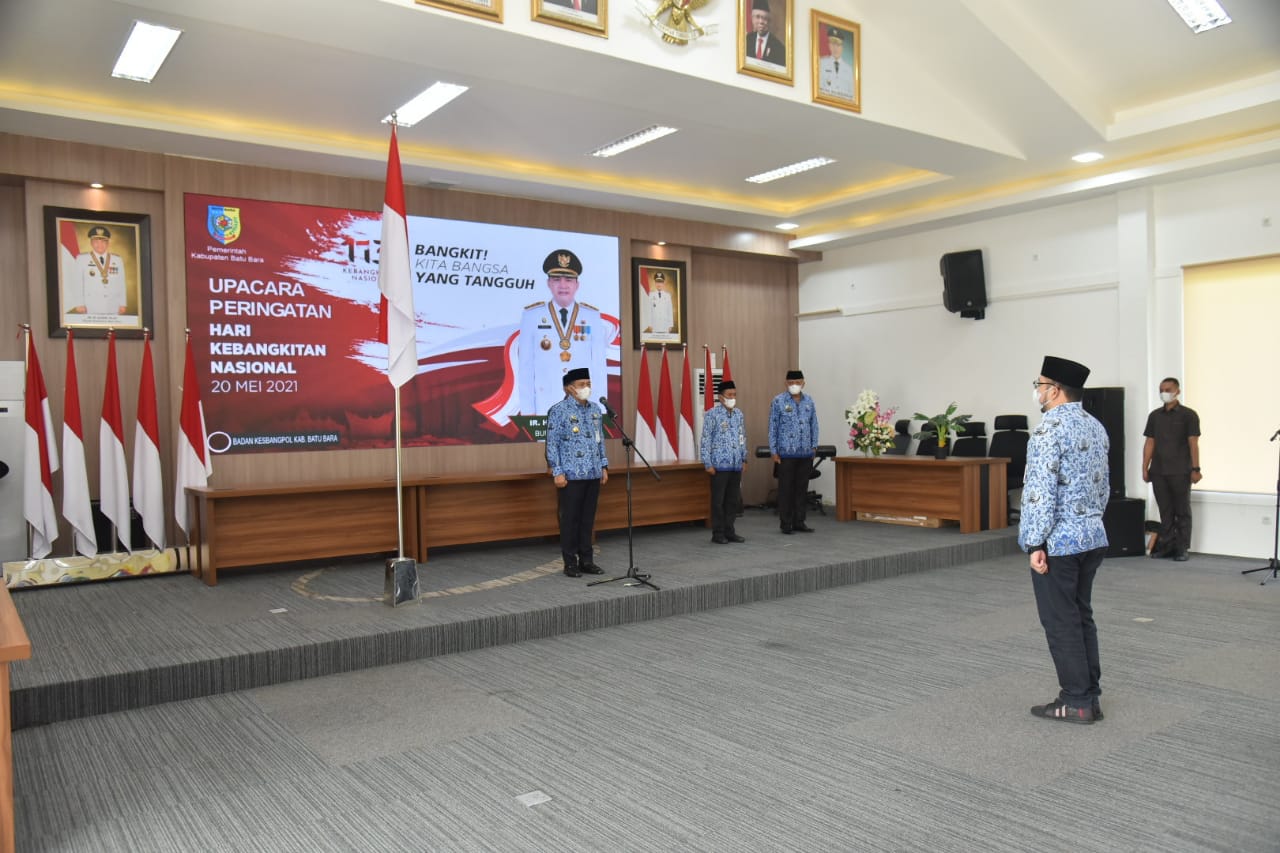 Peringati Harkitnas 2021 Bupati Batu Bara : Mengajarkan Kita Lebih Optimis
