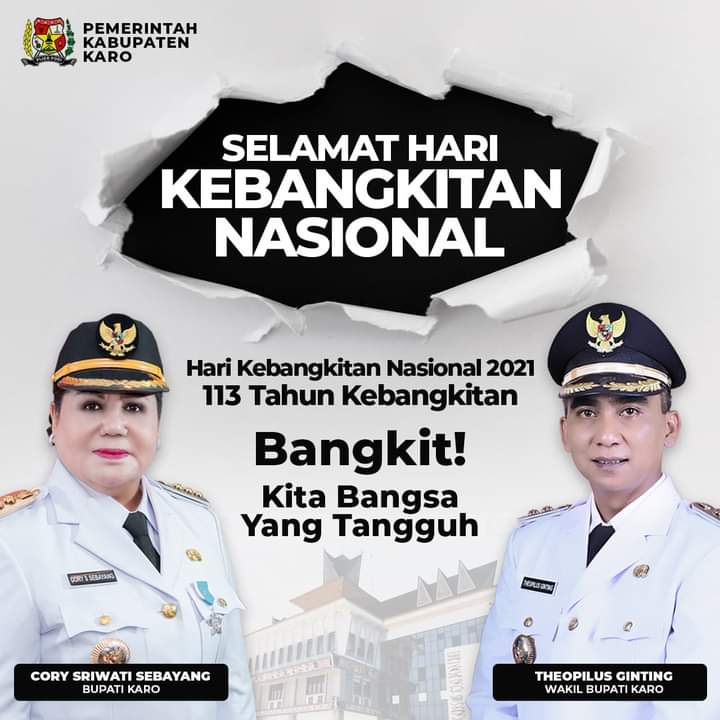 Wabup Karo Ajak Masyarakat Bangkit dan Menang Dimasa Pandemi Covid-19