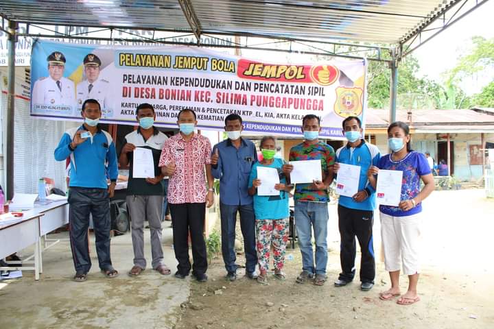 Desa Bonian Terima Kunjungan Pelayanan Jempol yang ke-27