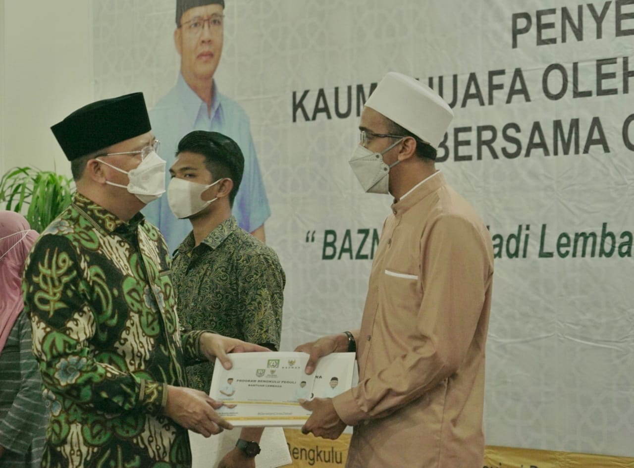 Gubernur Rohidin : Penyaluran Zakat Harus Tepat dan Produktif