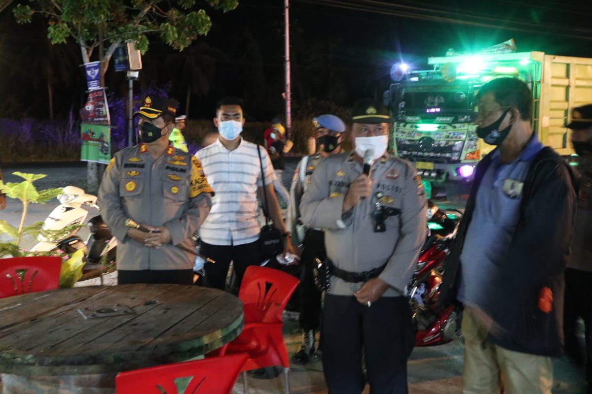 Polres Batu Bara Giatkan Operasi Yustisi di Tempat Keramaian