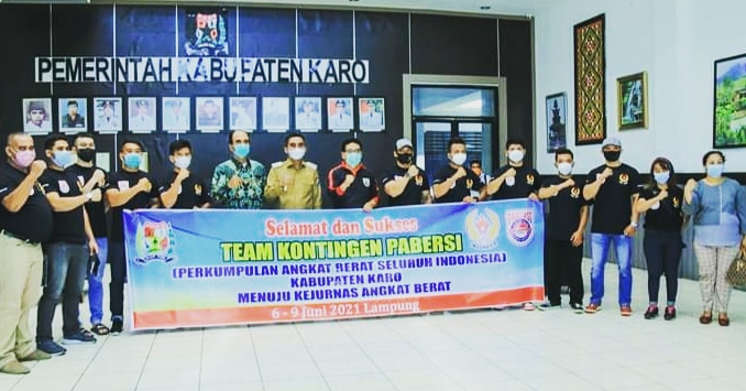 Wakil Bupati Karo Sambut Baik Audensi KONI dan Pabersi