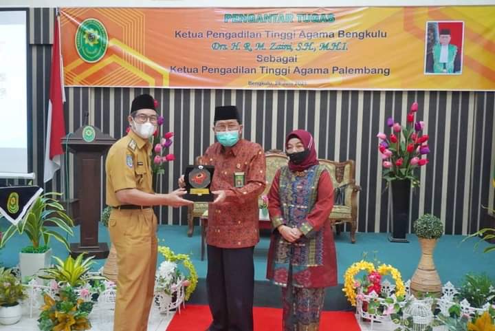 Asisten III Ucapkan Terima Kasih Atas Dedikasi Ketua PTA Bengkulu