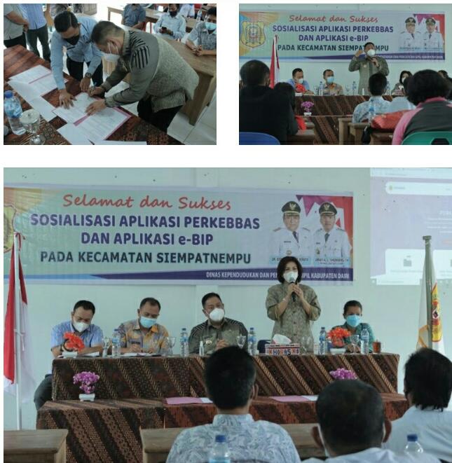 Pencanangan Aplikasi Parkebbas Dan E-Bip Hadir Di Siempat Nempu