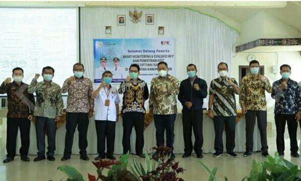 KPK RI Ingatkan Pemkab Dairi Fokus 8 Poin Pencegahan Korupsi