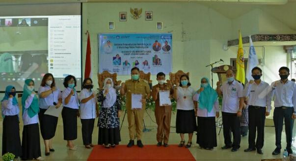 Bupati Dairi Buka Webinar Dan Workshop Video Pembelajaran