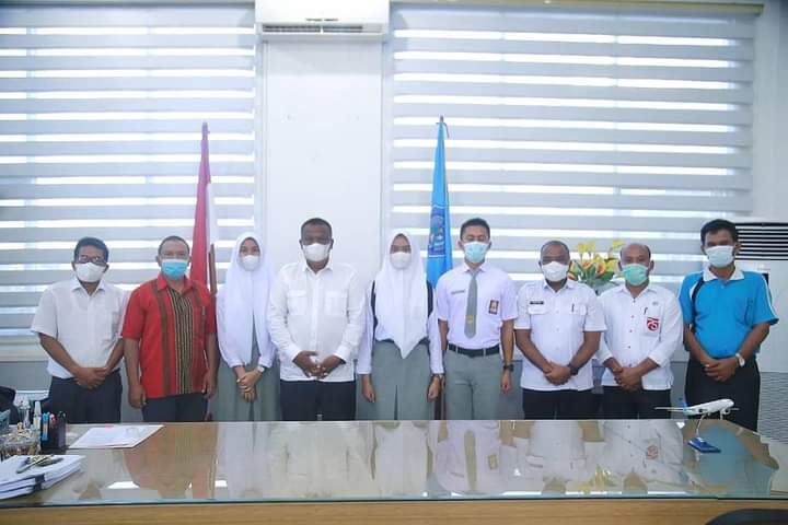 Pj Bupati Terima Kunjungan Putra-Putri Terbaik Labuhanbatu