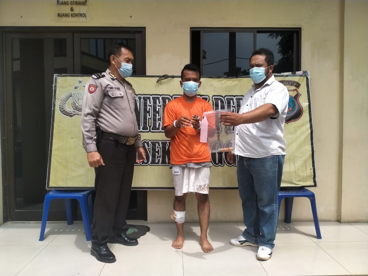 Polsek Sunggal Ringkus Pelaku Pembunuhan Teman Kerja