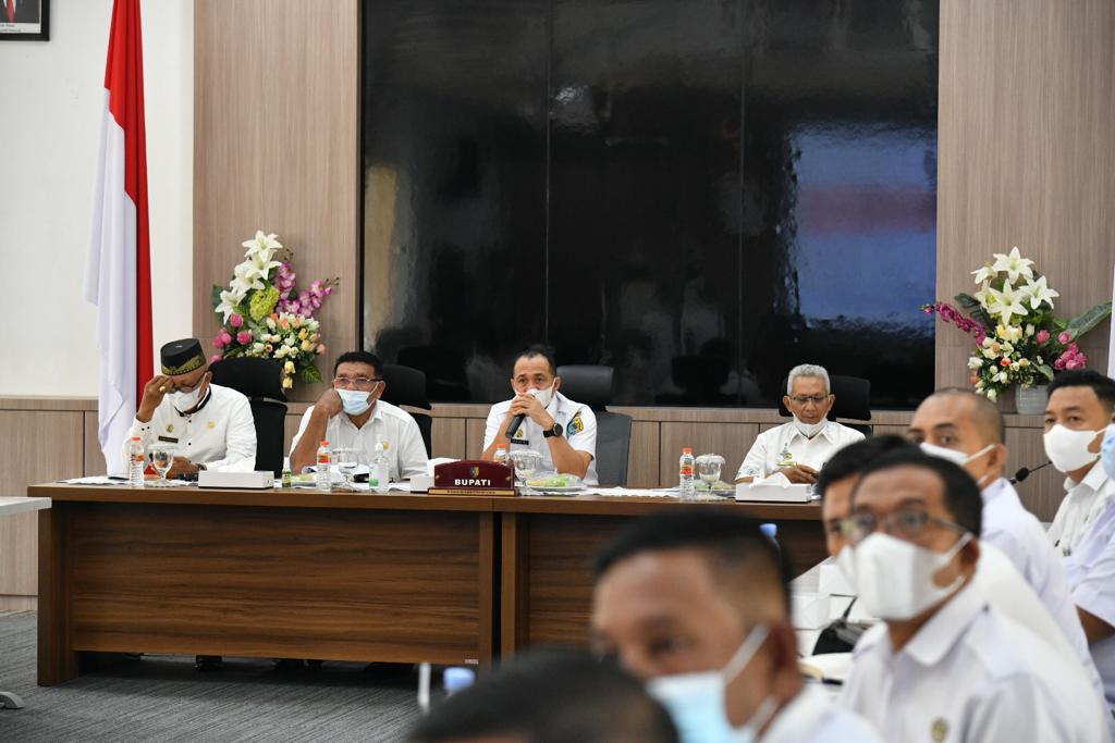 Pemkab Batu Bara Gelar Rakor Percepatan Vaksinasi Covid-19 Bagi Lansia dan Pelayanan publik