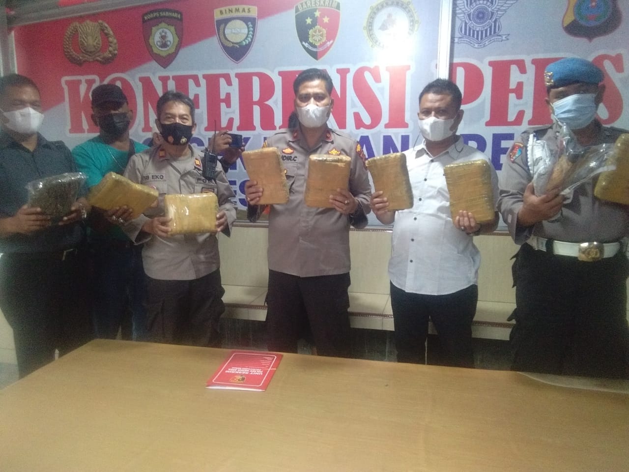 Polsek Medan Area Amankan Bandar Narkotika Jenis Ganja