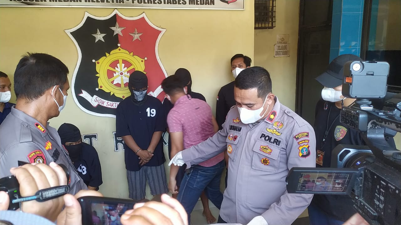 Dalam Tempo 24 Jam Kapolsek Medan Helvetia Lumpuhkan Sindikat Pencurian