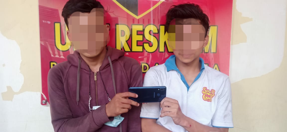 Dua Penjambret Berhasil Diringkus Unit Reskrim Medan Area