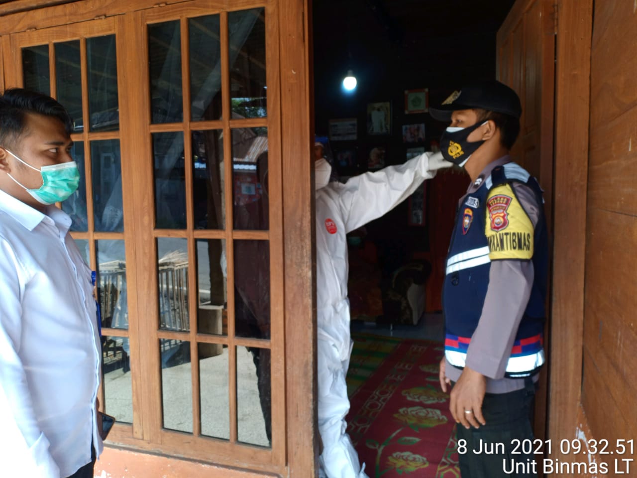 Polda Bengkulu Turunkan Anggota Lakukan Pendampingan