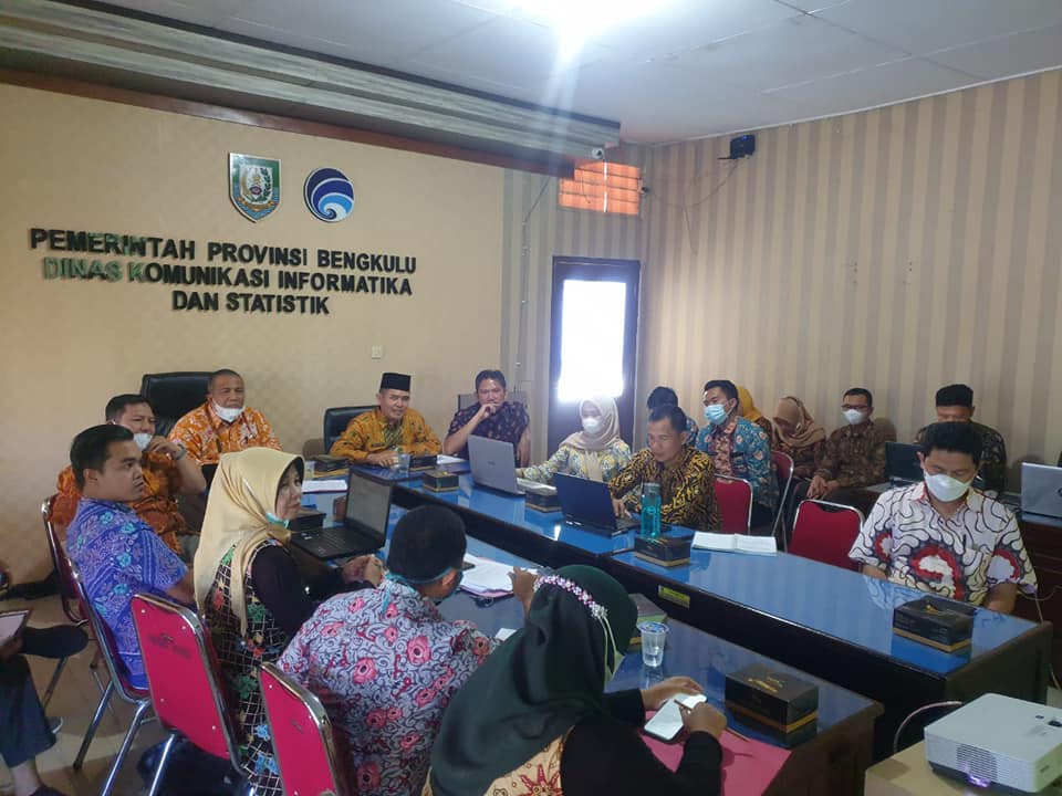 Rapat Evaluasi SPBE Provinsi Bengkulu