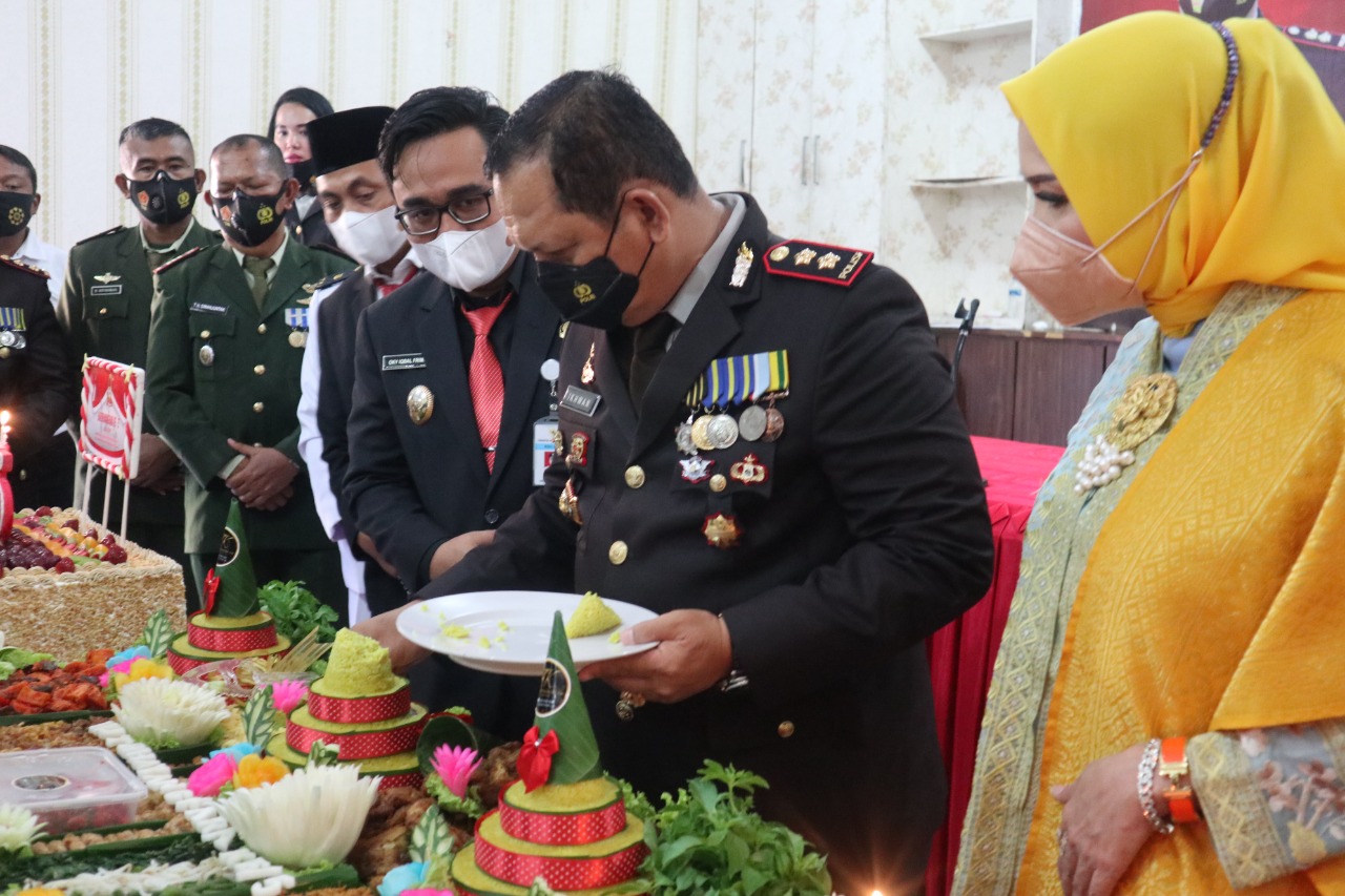 HUT Bhayangkara RI Polres Batu Bara Gelar Syukuran